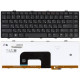 Клавиатура для Dell Studio 14 14z 1440 1450 1457 черная с подсветкой