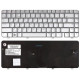 Клавиатура для HP Pavilion DV4-1000 серебристая