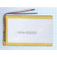 Аккумулятор Li-Pol (батарея) 3*73*130мм 3pin 3.7V/4000mAh