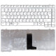 Клавиатура для Toshiba Satellite A200 A210 A300 M300 L300 M500 M505 серебристая