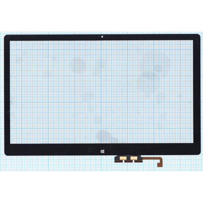 Сенсорное стекло (тачскрин) для Acer Aspire R7-572 41.1156404.206 черное