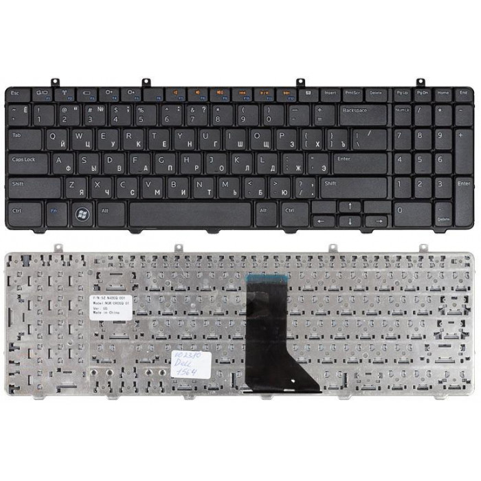 Клавиатура для ноутбука Dell Inspiron 1564 черная