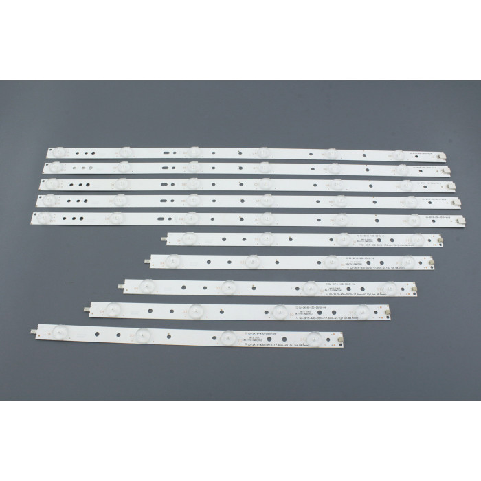 Светодиодная подсветка TV 43" GJ-2K15-430-D510-17.8MM-V4 LG 43LJ500V (комплект 10шт)