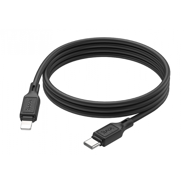 Кабель USB-C HOCO X90 Cool Type-C-Lightning, 20W, 1м, черный