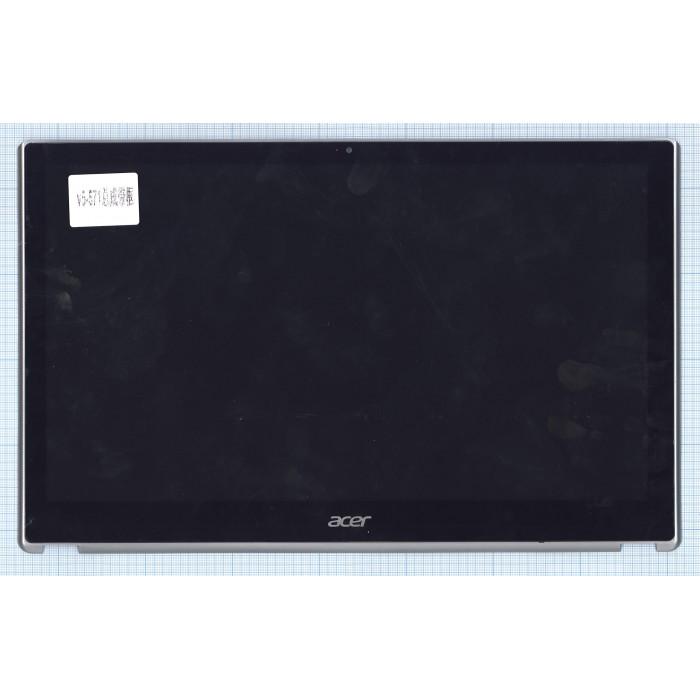 Модуль (матрица + тачскрин) для Acer Aspire V5-571 черный с серой рамкой