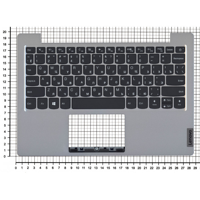 Клавиатура для Lenovo IdeaPad 1-11ADA05 топкейс