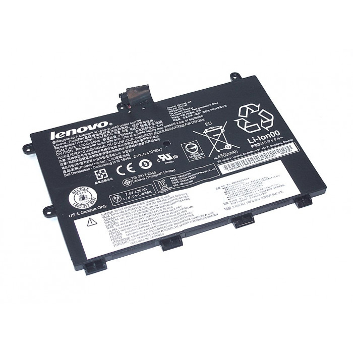 Аккумулятор для Lenovo Yoga 11e (45N1750) 7,4V 34Wh черная