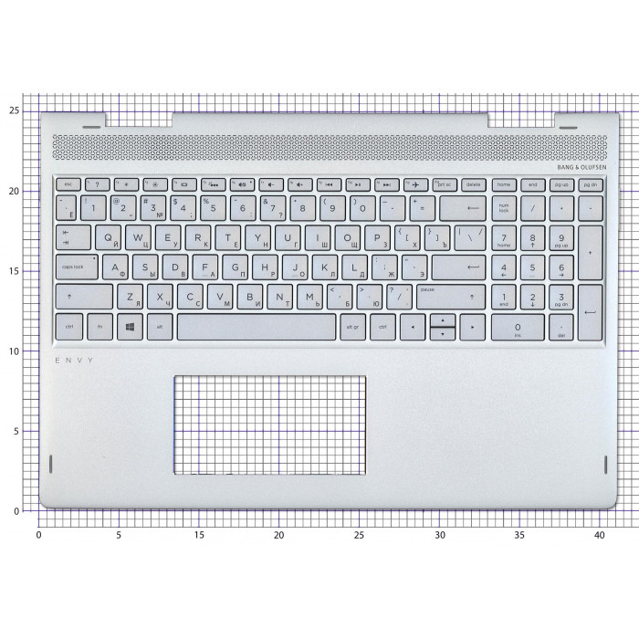 Клавиатура для HP Envy x360 15-BP топкейс