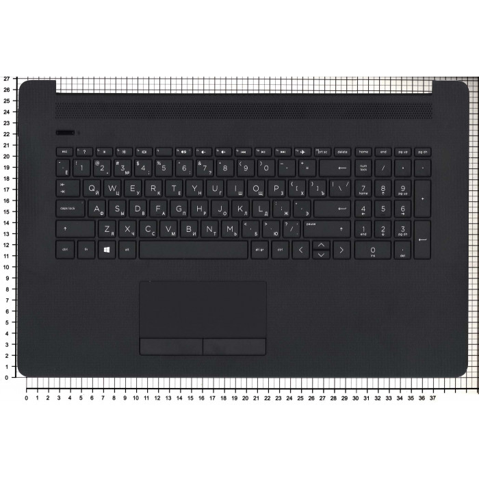 Клавиатура для HP 17-BY 17-CA топкейс черный