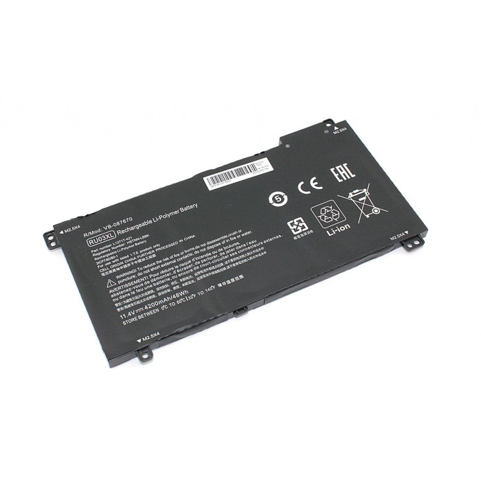Аккумулятор для HP ProBook x360 440 G1 (RU03XL) 11.4V 4200mAh OEM