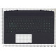 Топ-панель для HP Pavilion Gaming 15-DK Зеленый шрифт