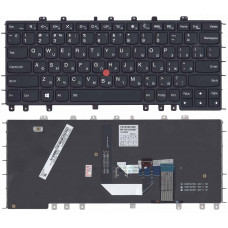 Клавиатура для Lenovo Thinkpad Yoga S1 S240 04Y2620 черная с подсветкой