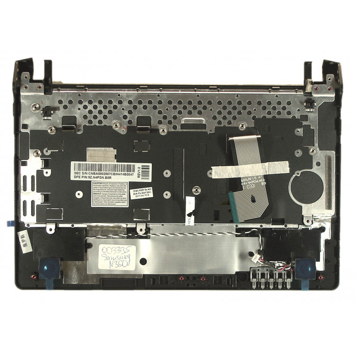 Клавиатура для Samsung N350 черный топкейс