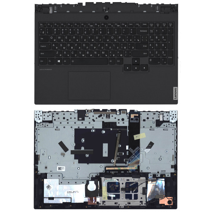 Клавиатура для Lenovo Legion 5-15IMH6 топкейс