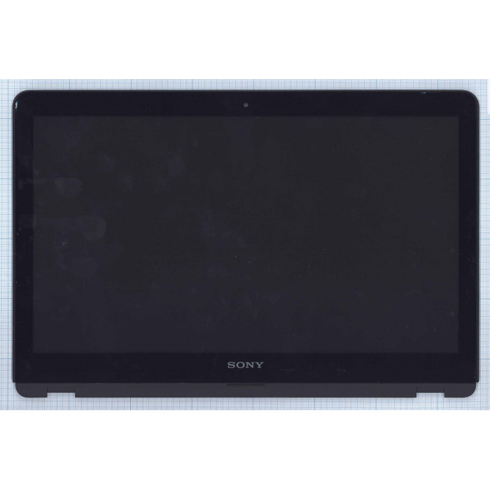 Модуль (матрица + тачскрин) для Sony Vaio SVF15A N156BGE-LB1 черный с рамкой
