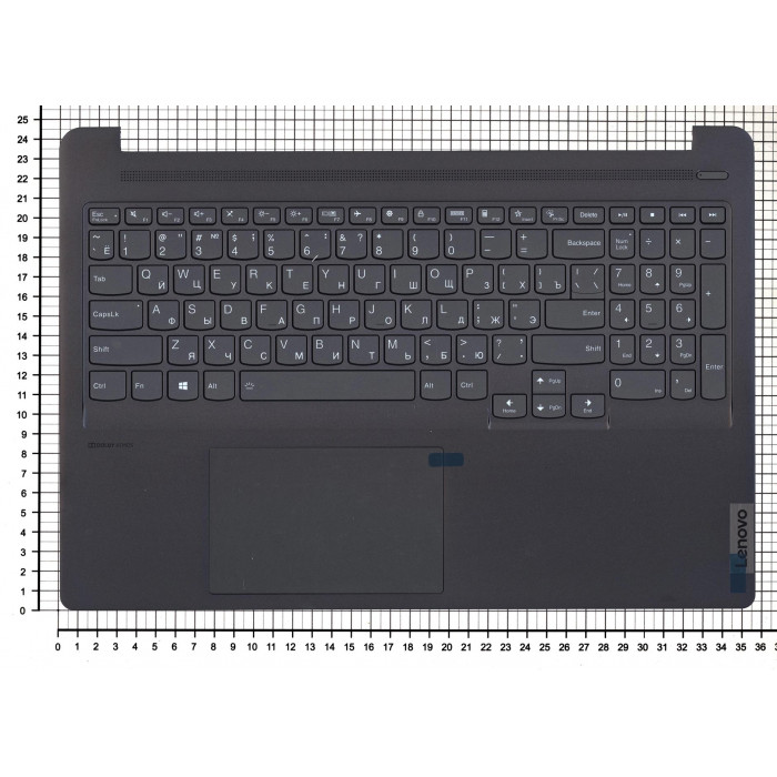 топкейс для Lenovo IdeaPad 5 Pro-16ACH6 Темно-серый