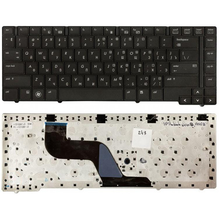 Клавиатура для HP Probook 6440b 6445b 6450b 6455b черная