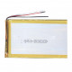 Аккумулятор Li-Pol (батарея) 3*73*130мм 3pin 3.7V/4000mAh