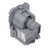 Насос сливной (помпа) Askoll 40 Вт M50 / M221 /M325 3 защелки, клемма под фишку вперед