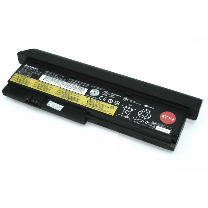 Аккумулятор для Lenovo ThinkPad X200 (42T4834 47++) 11.1V 94Wh черная