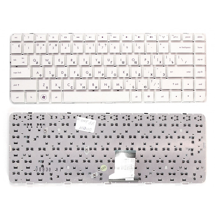 Клавиатура для HP Pavilion DM4-1000 DV5-2000 DV5-2100 белая без рамки