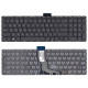 Клавиатура для HP Pavilion 15-ab 15-ab000 15z-ab100 серая с подсветкой