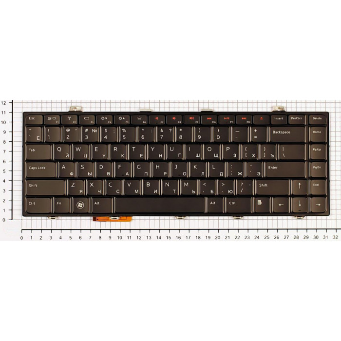 Клавиатура для Dell Studio 14 14z 1440 1450 1457 черная с подсветкой