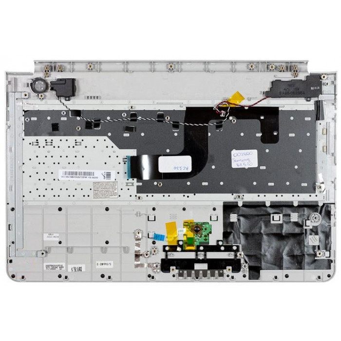 Клавиатура для Samsung RC520 топ-панель серебристая