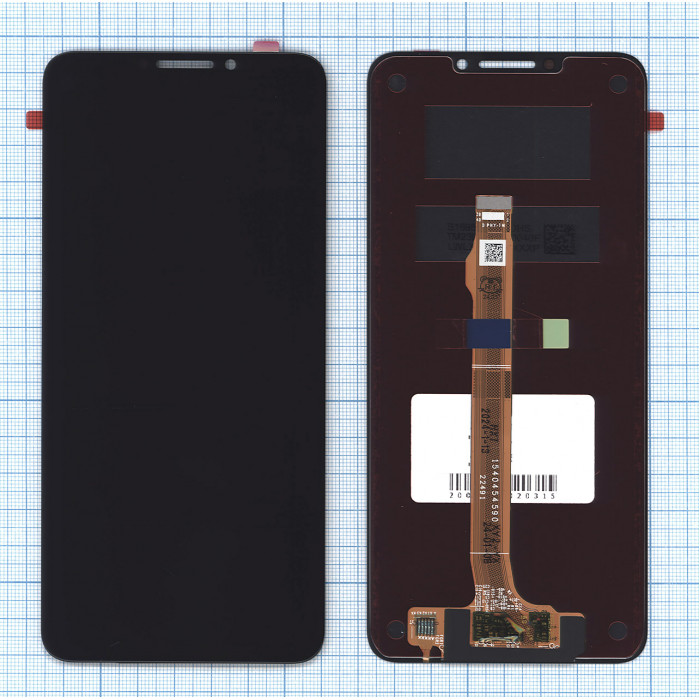 Дисплей для Huawei Nova Y91 в сборе с тачскрином черный orig lcd