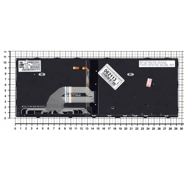 Клавиатура для HP Probook 430 G5 440 G5 445 G5 черная с подсветкой