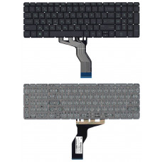 Клавиатура для HP Pavilion 15-ab 15-ab000 15-cb 15z-ab100 черная с зеленой подсветкой