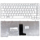 Клавиатура для Toshiba Satellite A200 A210 A300 M300 L300 M500 M505 серебристая