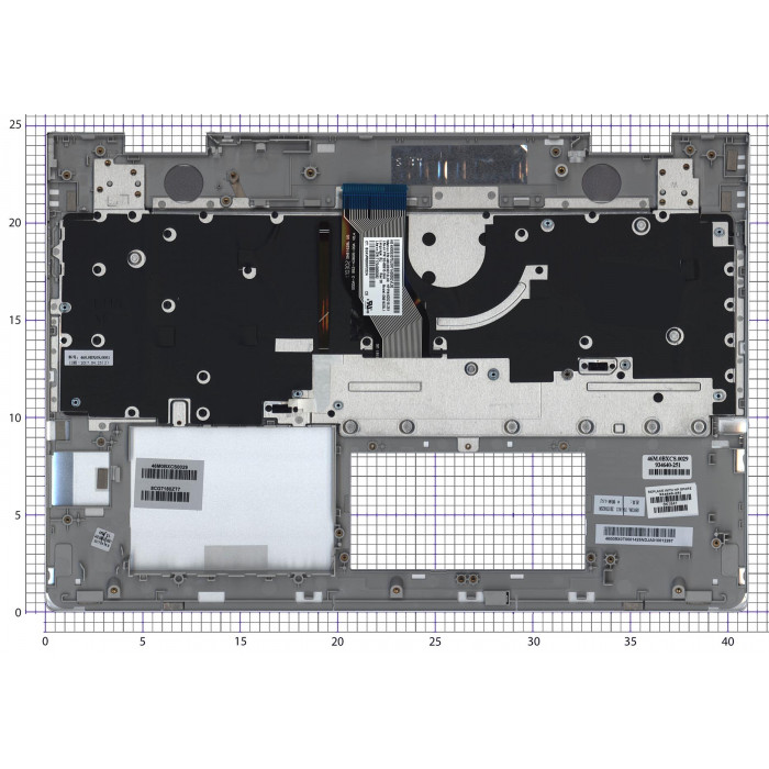 Клавиатура для HP Envy x360 15-BP топкейс