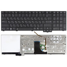 Клавиатура для HP Elitebook 8740W черная с подсветкой