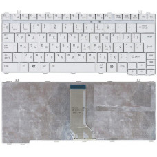 Клавиатура для Toshiba M800 Satellite U400 U405 белая