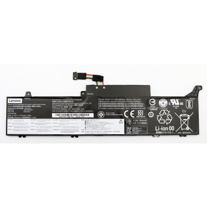 Аккумуляторная батарея для Lenovo ThinkPad E490s (L18C3P51) 11.25V 42Wh
