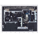 Клавиатура для ноутбука Asus G731GW G731GV черная с подсветкой топ-панель