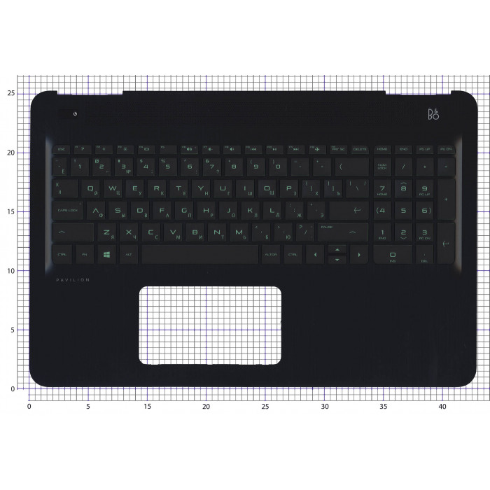 Клавиатура для HP Pavilion 15-DP топкейс
