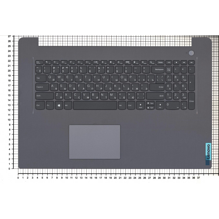 топкейс для Lenovo IdeaPad 3-17ITL6 Серый