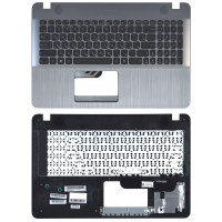 Клавиатура для Asus X541 топкейс серый