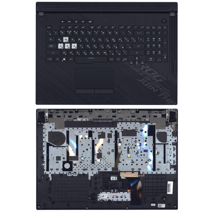 Клавиатура для Asus ROG Strix G17 G712 с подсветкой RGB топкейс
