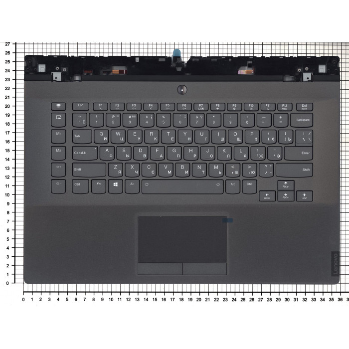 Клавиатура для Lenovo Legion Y740-15 топкейс