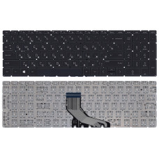 Клавиатура для HP 250 G7 255 G7 256 G7 черная с подсветкой