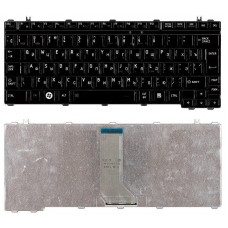 Клавиатура для Toshiba M800 U400 U405 черная глянец