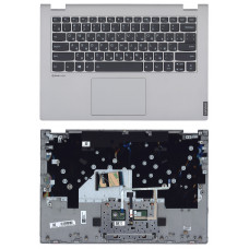 Клавиатура для Lenovo Ideapad C340-14 топкейс серебристый