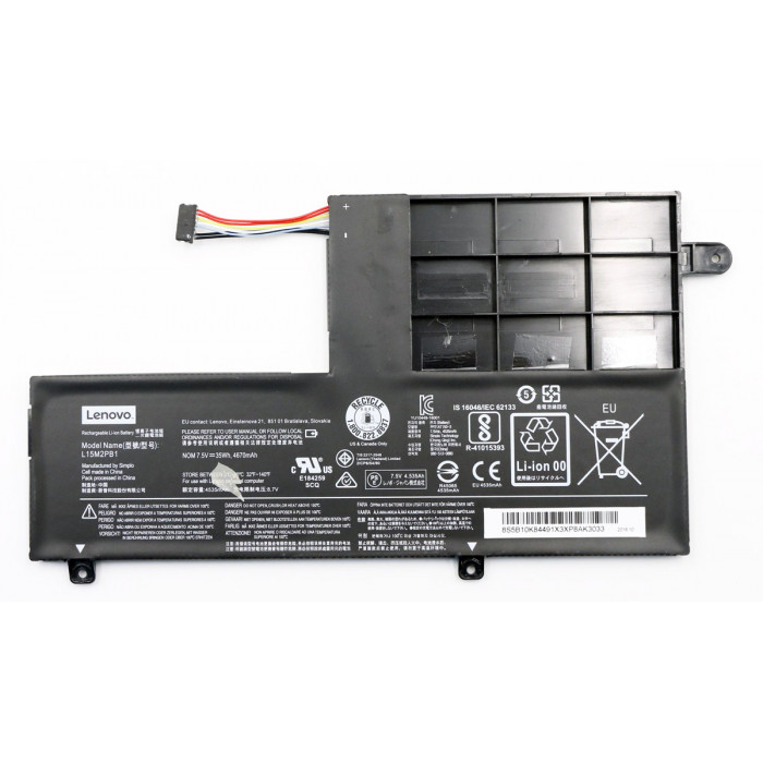 Аккумуляторная батарея для ноутбука Lenovo Ideapad Flex 4 1470 (L15L2PB1) 7.6V 35Wh