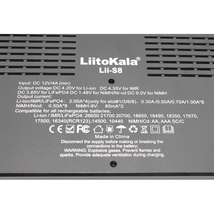Зарядное устройство LiitoKala Lii-S8