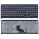 Клавиатура для Sony Vaio VPC-F219fc черная с подсветкой с черной рамкой