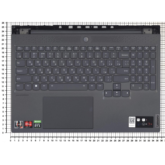 Клавиатура для Lenovo Legion 7-16ACHg6 топкейс