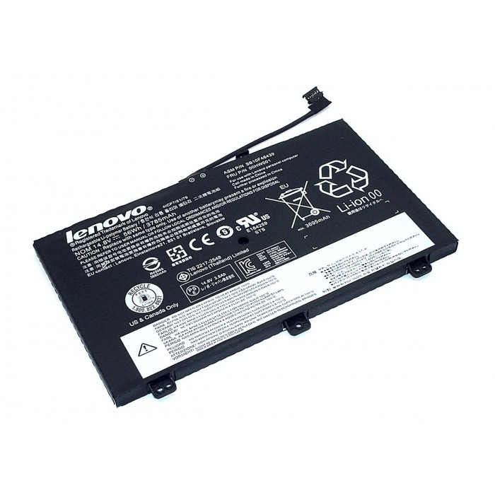 Аккумулятор для Lenovo ThinkPad Yoga 14 (00HW000) 15.2V 3690mAh